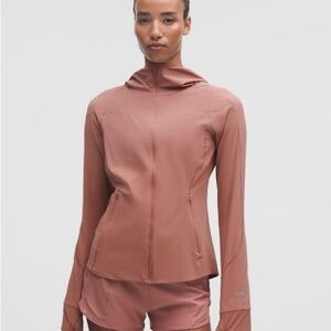 Lululemon Mist Over Windbreaker Red Clay